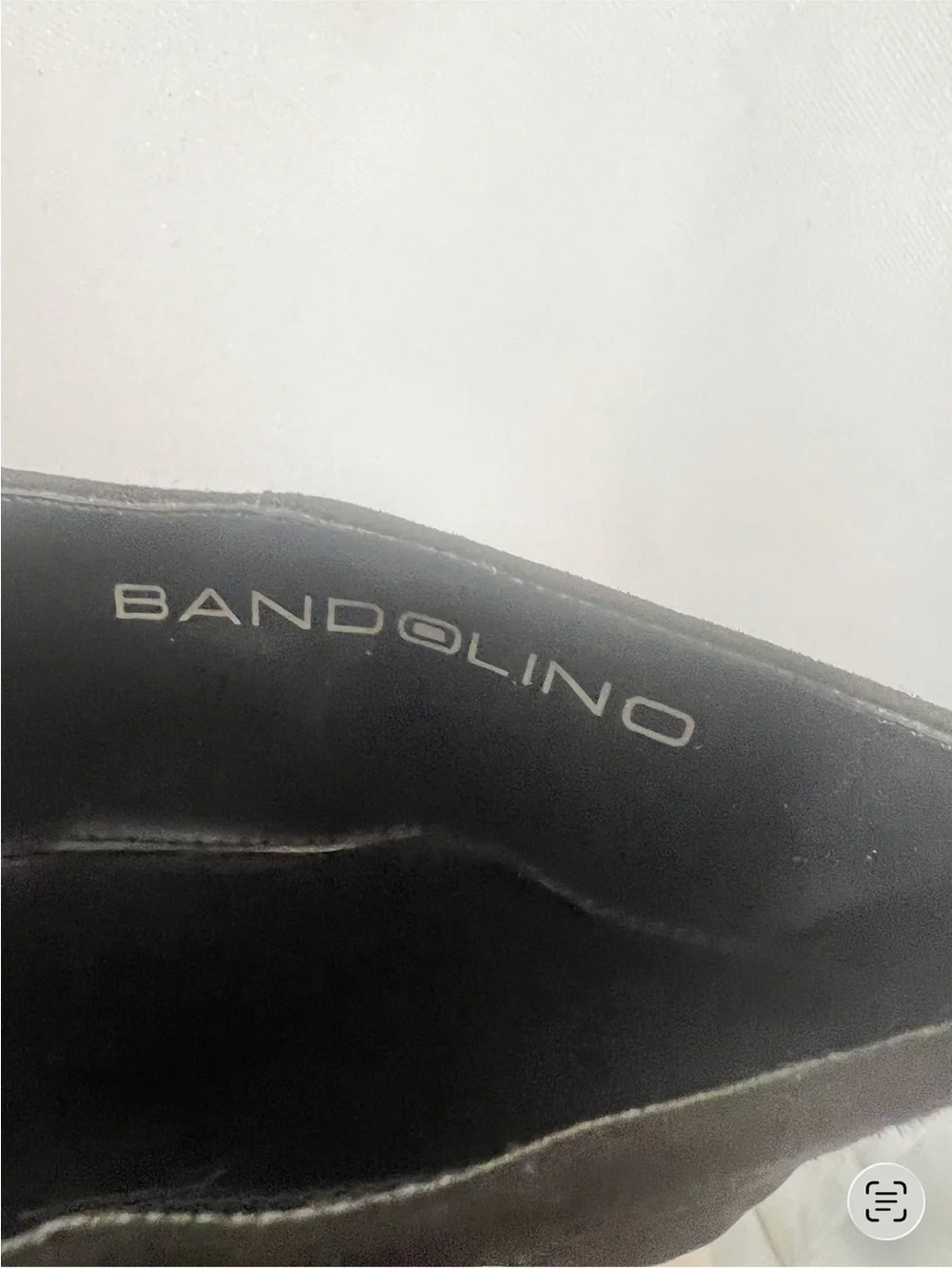 Bandolino Bodarwin Black Suede Leather Knee High Slouch Boots Women’s 7.5M